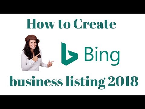 How to Create Bing business listing 2018
