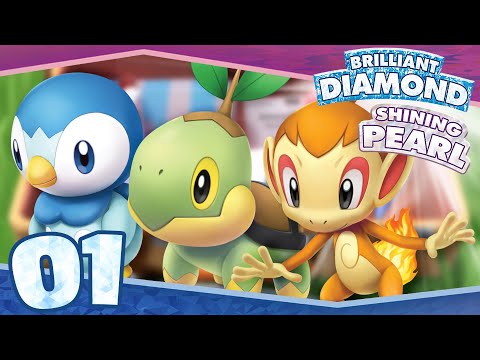 Pokémon Brilliant Diamond and Shining Pearl - Episode 1 / CHIBI SINNOH!