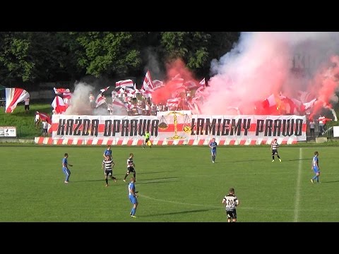 Beskid Andrychów - Hutnik Nowa Huta (Kibice - Wokół meczu)