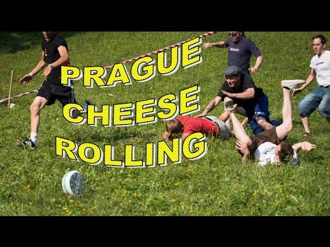 Prague Cheese Rolling 2015 - SLOW MO!