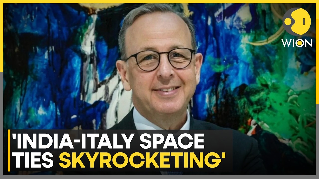 India-Italy Space Ties: Italy's Envoy Outlines Roadmap For Deeper Space Ties With India | WION