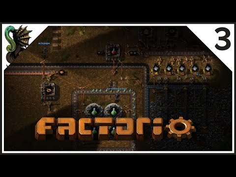 Factorio Co-op EP3 - Organized Chaos - Let's Play