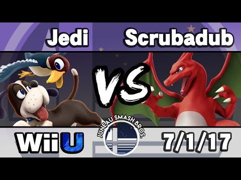 JSB Smash 4 Summer Ranbats #3 -  Jedi (Duck Hunt) vs. Scrubadub (Charizard)