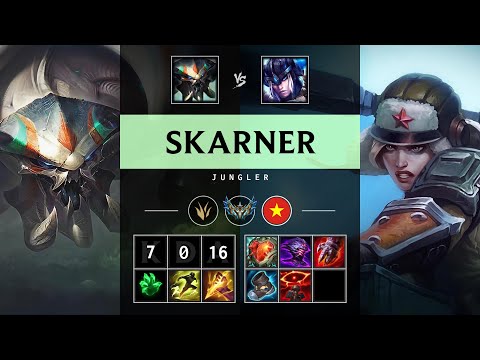 Skarner Jungle vs Sejuani - VN Challenger Patch 25.12