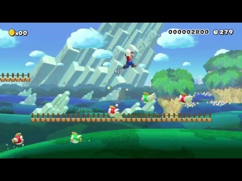 Super Mario Maker Levels: "Flying Fish"