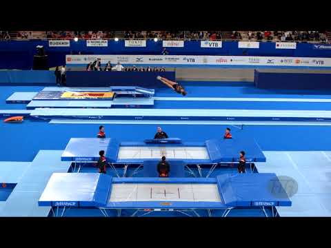 NUNEZ Patricia (MEX) W - 2019 Trampoline Worlds, Tokyo (JPN) - Qualification Trampoline R2