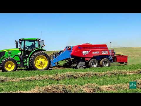 Forage Equipment Innovations: Twin Pak double baler