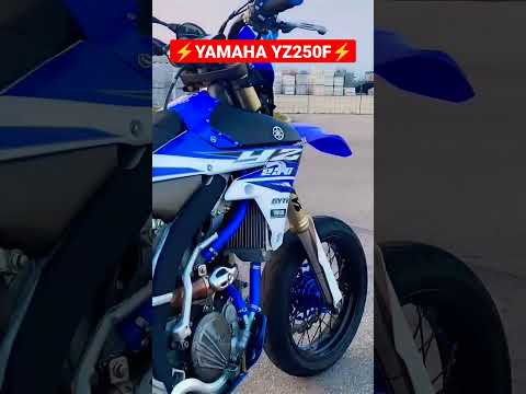 Yamaha YZ250F Supermoto ⚡ #shorts #yamaha #yz250f #dreambike #4stroke