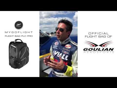 The Official Flight Bag of Goulian Aerosports. MYGOFLIGHT Flight Bag PLC Pro