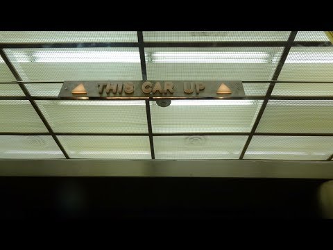 Vintage Otis Traction Elevators with Series 1 mod at Alico Building in Waco, TX.