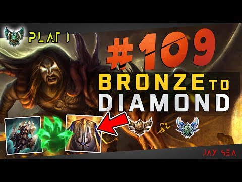 TANK TRYNDAMERE UNSTOPPABLE LATE GAME!? | Depths of Bronze to Diamond Episode #109