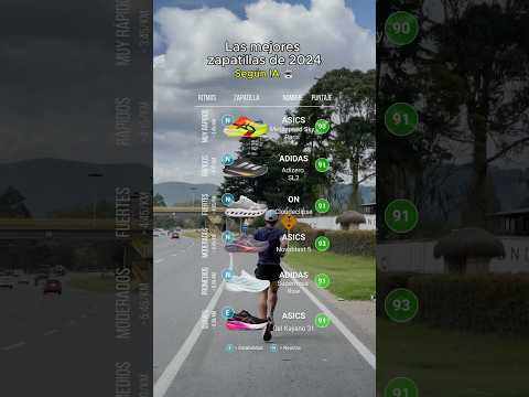 Las mejores zapatillas para correr del 2024 (según mi IA)