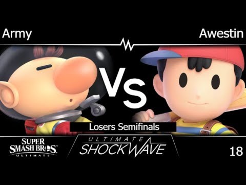 USW 18 - VLR | Army (Olimar) vs Awestin (Ness) Losers Semifinals - SSBU