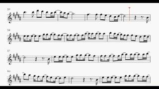 Hey There Delilah   Plain White T's Saxophone Sheet Music + Play Along