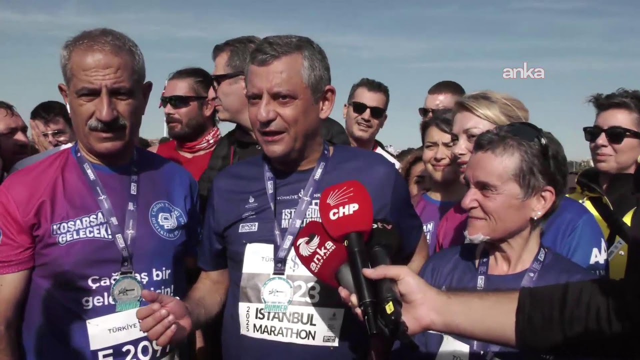 15.5 km koşan Özgür Özel'den açıklama: "İlk sandıkta Türkiye'nin yönetimini alacağız ve..."