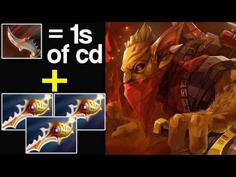 JINADA WITH 1S OF CD AND THREE DIVINES - NaNa 7,7k MMR Plays Bounty Hunter - Dota 2