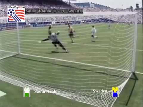 Sweden vs Saudi Arabia Round of 16 World cup 1994