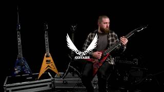 Video thumbnail for Dean V Dave Mustaine Electric Guitar, Peace Sells | Gear4music Demo by Gear4music Guitars