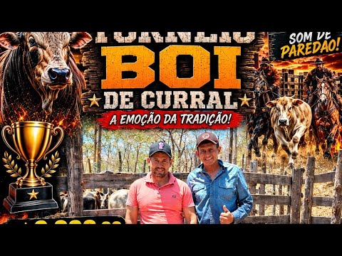(DRONE)TORNEIO DE BOI DE CURRAL- Fazenda Várzea SUMÉ PB Org-Nem Duarte E Luquinhas - Data 05/09/2026