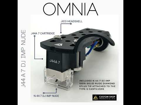 JICO Omnia 44A 7 Aurora Improved Nude (black headshell) imagen 4
