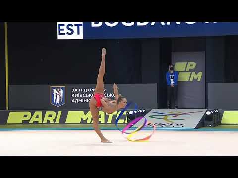 Viktoria Bogdanova - Ribbon AA - 2020 European Championships Kyiv