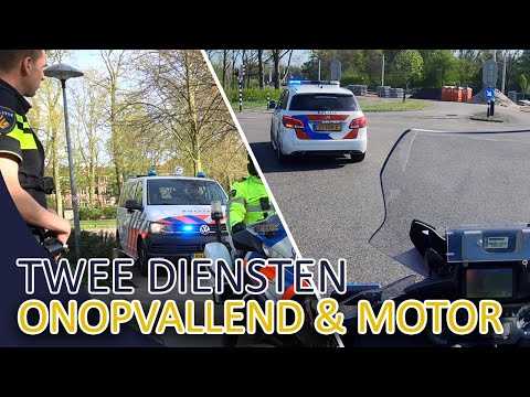 Politievlogger Jan-Willem | Twee diensten  | Onopvallende Surveillance & op de Motor | Utrecht