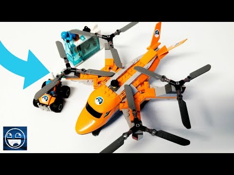 (NEW) Lego City Arctic Air Transport Review! Set #60193