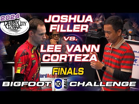 JOSHUA FILLER vs LEE VANN CORTEZA - 2024 Derby City Classic Bigfoot 10-Ball Challenge Finals
