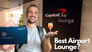 This Capital One Lounge is a GAME CHANGER | DFW Airport