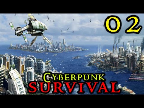 Anno 2170 SURVIVAL #02 QUICK EXPANSION - Cyberpunk Megacity || ARRC MOD | HARD Strategy 2021