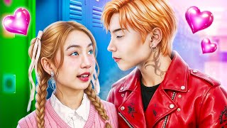 Download lagu Bad Boy Fell In Love With Good Girl! My Boyfriend Is A Gangster mp3