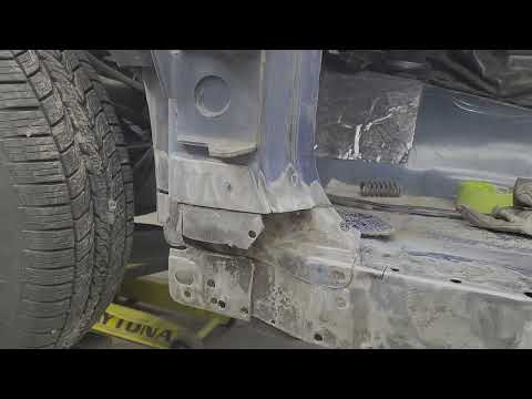 Chevy S10 rocker panel replacement