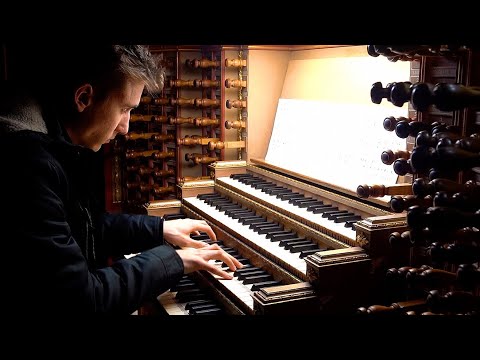 AMAZING GRACE on the LARGEST PIPE ORGAN in the Netherlands - St. Laurenskerk Rotterdam - Paul Fey