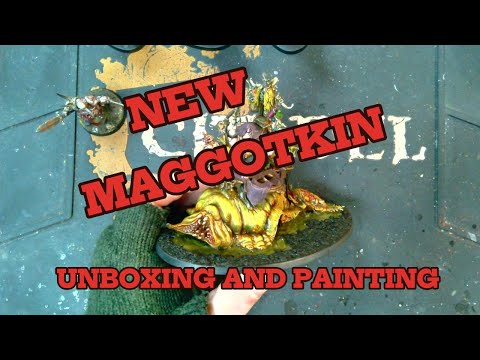 NEW! Maggotkin Of Nurgle -  Festus - Unbox, build and paint and general thoughts.