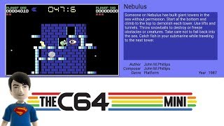 The C64 MINI Games - Nebulus