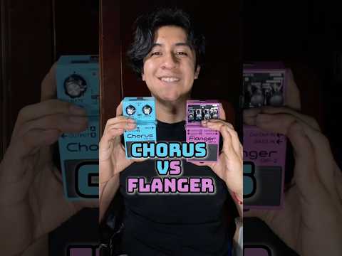Chorus vs Flanger (BOSS CE-2W | BF-3) #guitars #guitarra #guitar #eslava #bosspedals #guitarpedals