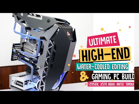 Ultimate High-End Water-Cooled Editing & Gaming PC Build (3950x, X570 Aqua, RTX 2080 TI, Torque )