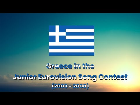 Greece 🇬🇷 in the Junior Eurovision Song Contest (2003 - 2008)