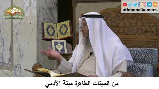 49 - من الميتات الطاهرة ميتة الآدمي - عثمان الخميس