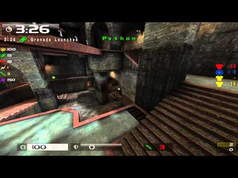 Quake Live: python vs fraze