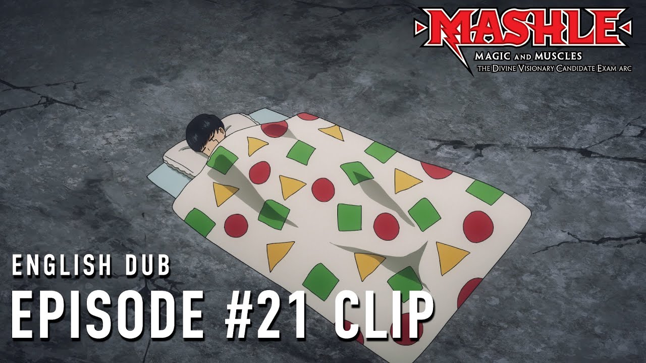 MASHLE: MAGIC AND MUSCLES The Divine Visionary Candidate Exam Arc | English Dub Episode 21 Clip