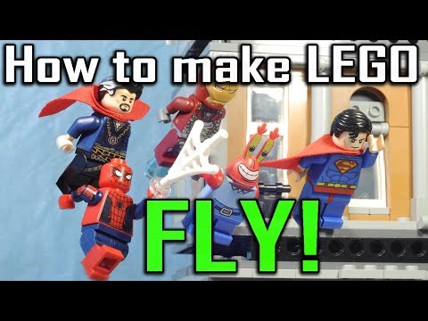 How To Make Things Fly/Jump in Stopmotion/Brickfilming!