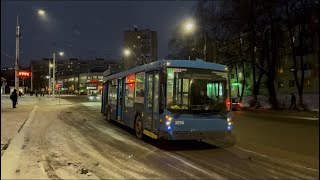 Тролза-5265.00 «Мегаполис» №3096 маршрут 13 #рязань