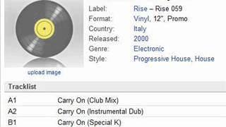 Monalisa - Carry On (Club Mix)