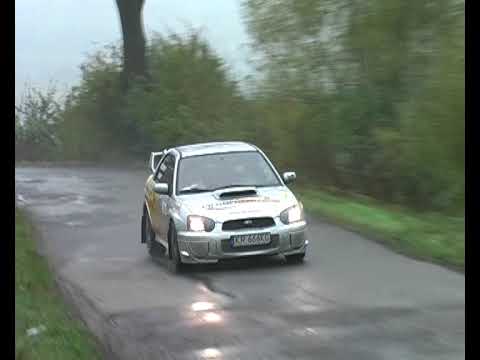 43 Rajd Żubrów Adamek/Roszkowski Subaru Impreza STI