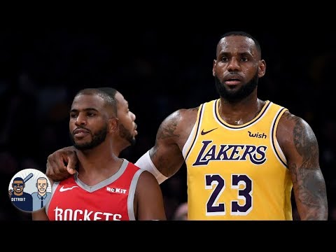 也許勒布朗會將克里斯-保羅招募到湖人隊 - Jalen Rose | Jalen & Jacoby (Maybe LeBron will recruit Chris Paul to the Lakers - Jalen Rose | Jalen & Jacoby)
