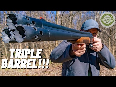 TRIPLE BARREL SHOTGUN 😱
