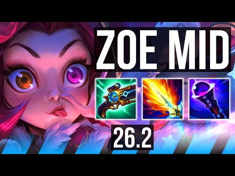 ZOE vs IRELIA (MID) | 47K damage | NA Grandmaster | 26.2