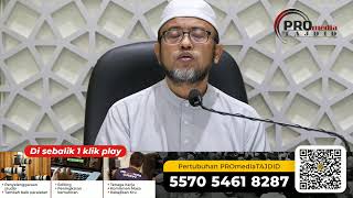 (🔴LIVE) 27-07-2026 Datuk Abdul Rasyid Idris: At-Tibyan Fi Adab Hamalat Al-Quran