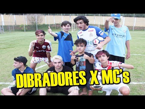 DESAFIO DE FUTEBOL CONTRA MC's - Ft. Thiago MC, Leozin, Krawk, Nicolas Walter e Anão Chave